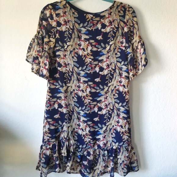 Indikah by Angel biba Floral Dress NWT - Picture 4 of 16
